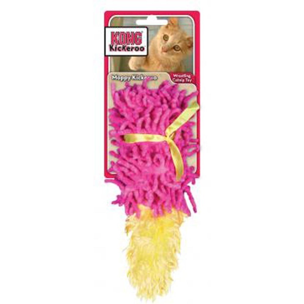 kong kickeroo cuddler cat toy