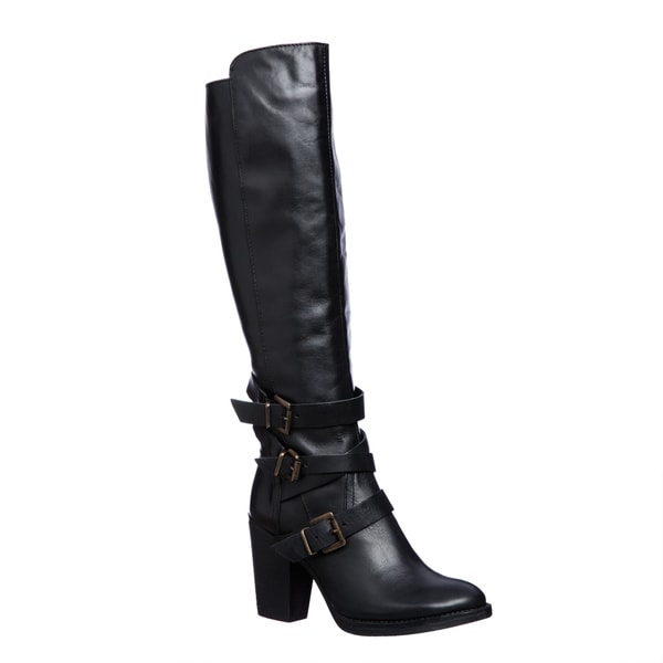 stacked heel steve madden
