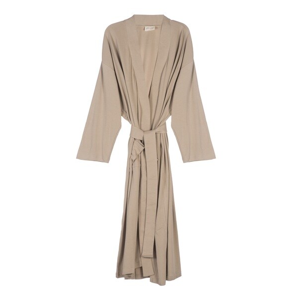 Organic Cotton Jersey Knit Bath Robe Free Shipping Today Overstock