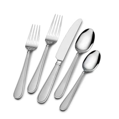 Mikasa Gourmet Basics Westfield Frost 45-piece Flatware Set