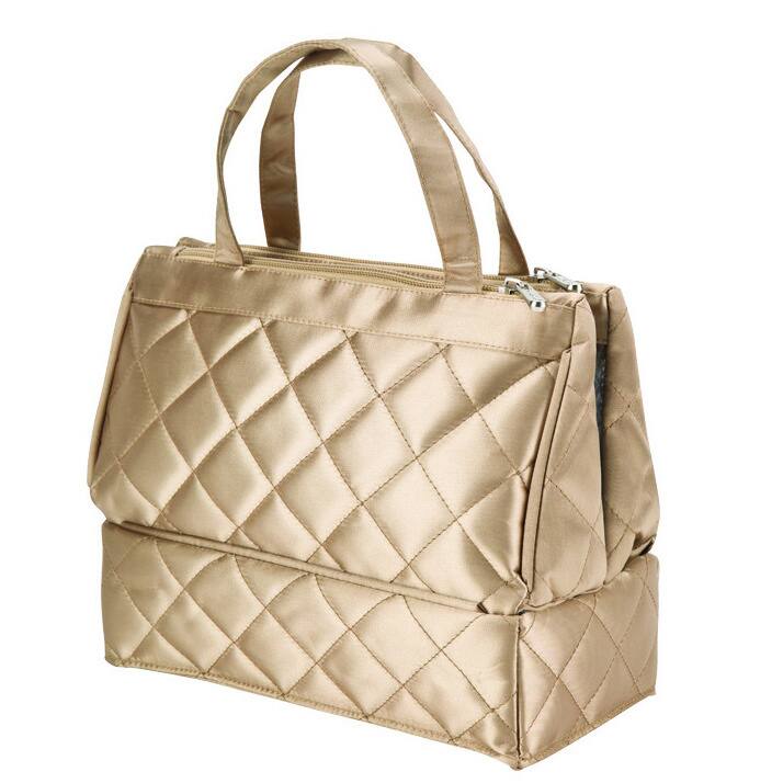 Goodhope Lady Qulited Cosmetic Toiletry Case