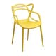 preview thumbnail 1 of 2, Gabriel Yellow Stackable Accent Chair (Set of 2)