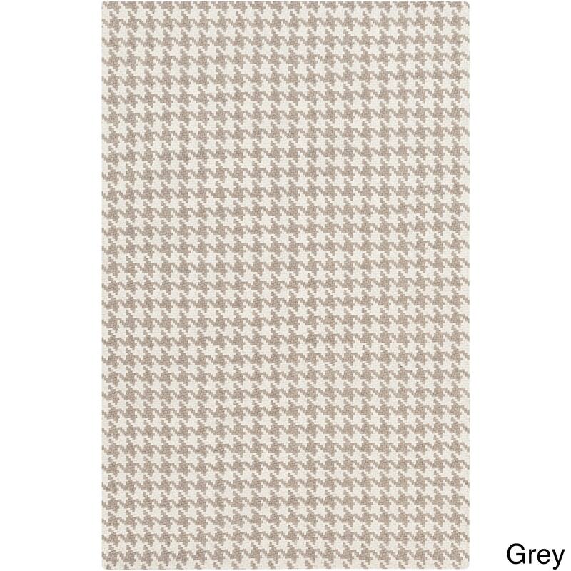 Hand-Woven Roberta Transitional Felted Wool Area Rug - 8' x 11' - Grey