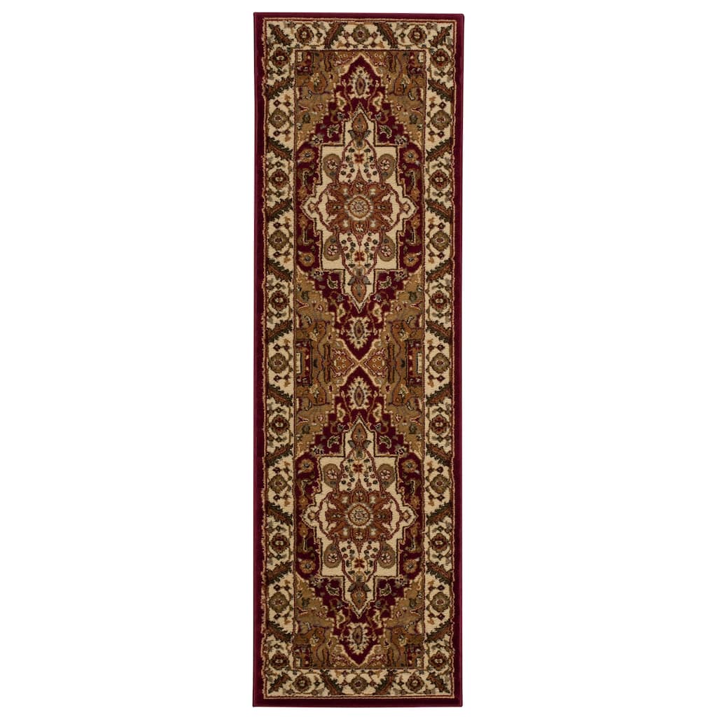 Rug Suqared Mariposa Gold Runner Rug - 2'2" x 7'3" Runner