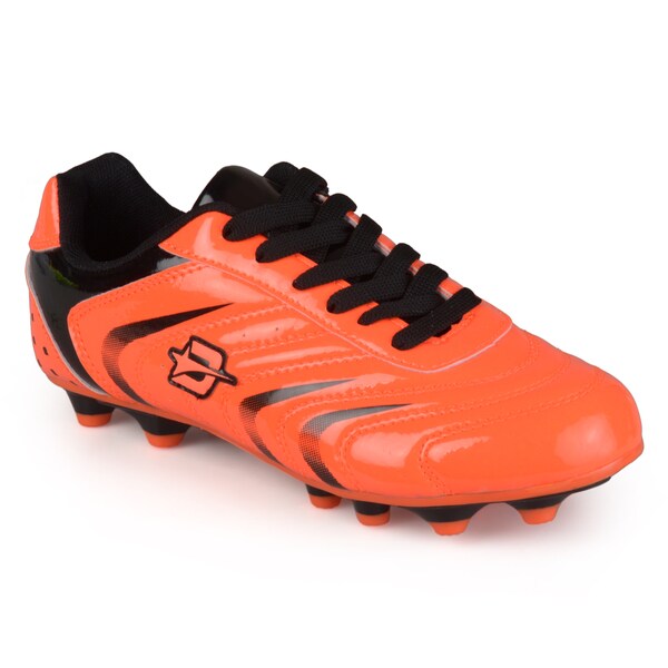 boys orange cleats