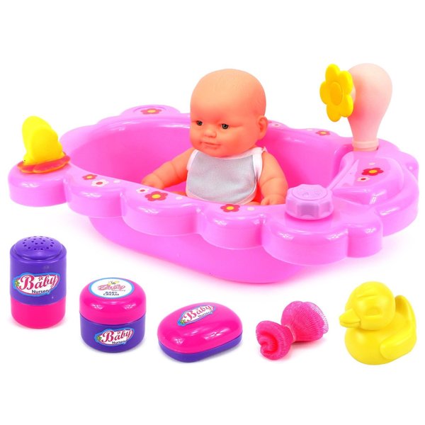 bath tub baby doll