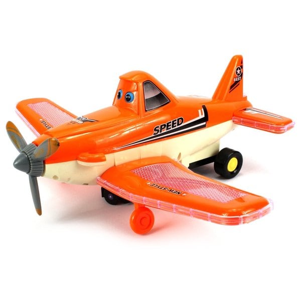 orange airplane toy