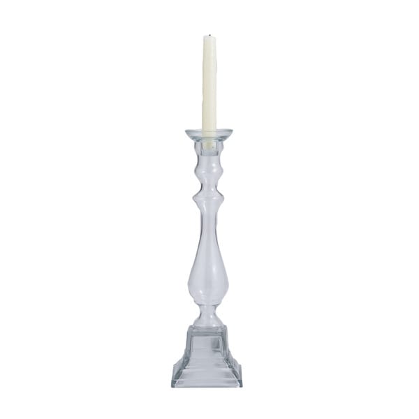 Dimond Home Small Clear Glass Knight Pillar Holder