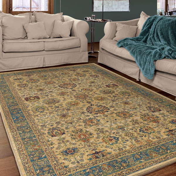 Berkley Collection Bastante Classic Catalina Blue Olefin Area Rug (53