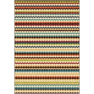 Carolina Weavers Cocamo Collection Connoisseur Multi Area Rug (5'2 x 7'6) - 5'2" x 7'6"