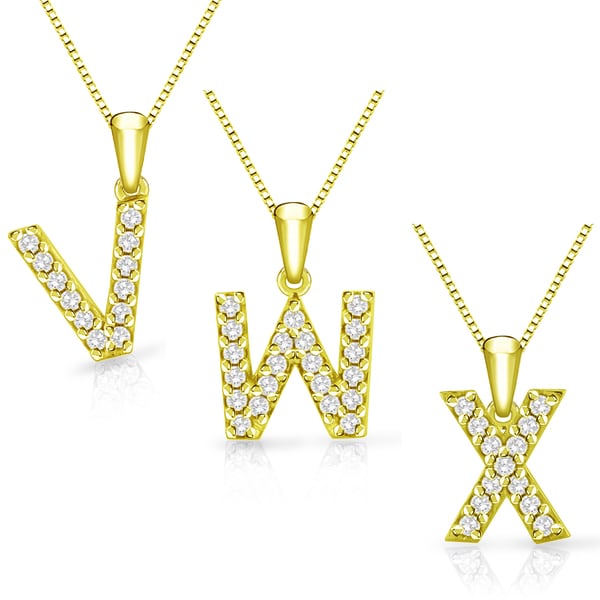 diamond initial necklace australia