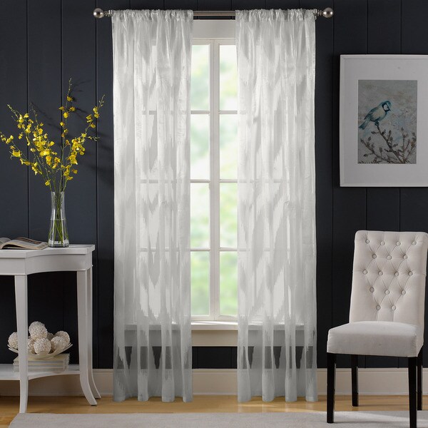 Shop Brielle Brock Sheer Rod Pocket Panel Free Shipping On Orders