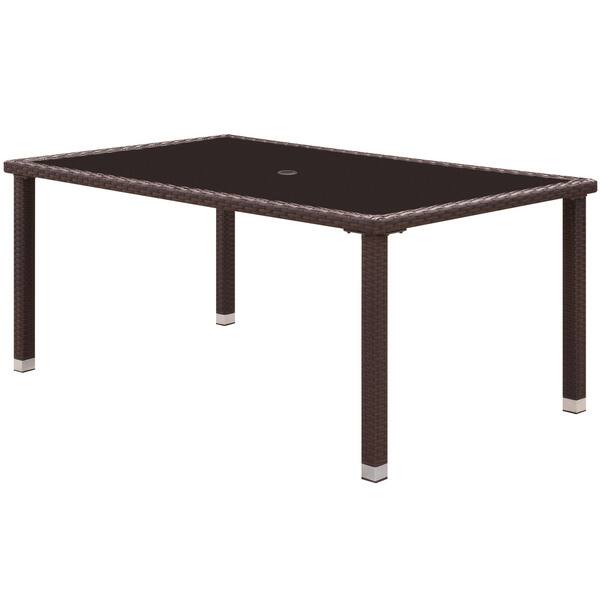 Shop Furniture Of America Sel Contemporary Espresso 66 Inch Patio