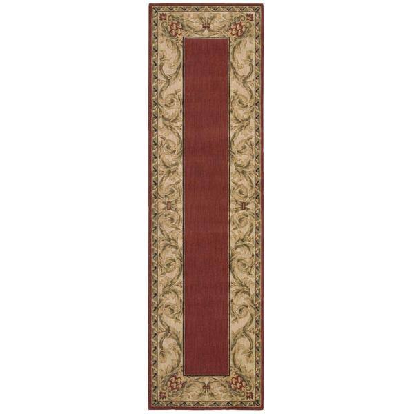 slide 2 of 17, Nourison Gpart Area Rug 2'3" x 8' Runner - Red