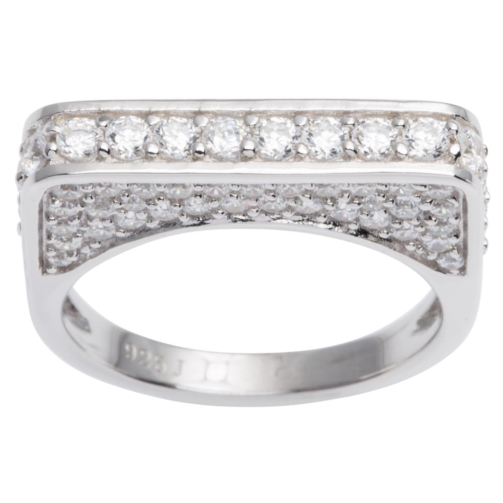 TVS-JEWELS 925 Sterling Silver Round Cut White CZ /& Pink Stone 4 Pcs Set Womens Wear Toe Ring