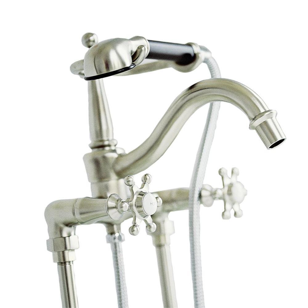 Shop Kohler Antique 8 In 2 Handle Claw Foot Tub Faucet With Hand