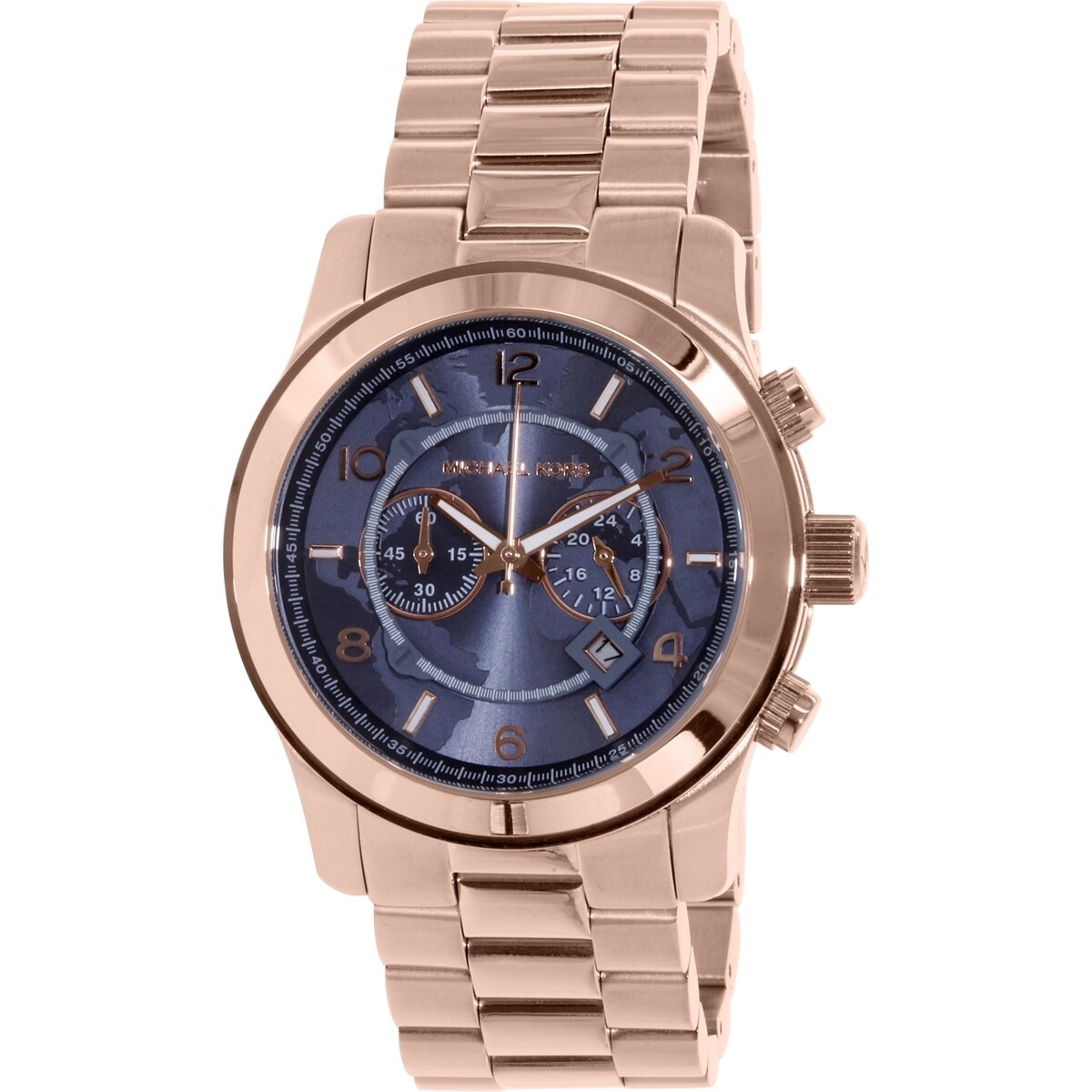 michael kors hunger stop watch rose gold