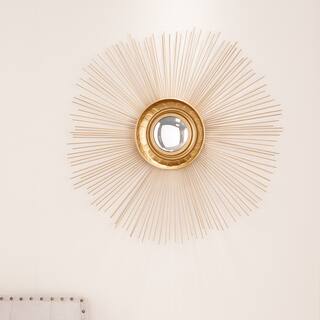 slide 1 of 1, Harper Blvd Starburst Mirrored Wall Art - Gold