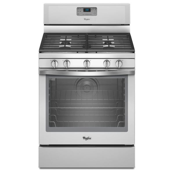 Shop Whirlpool 30-inch Freestanding Gas Range with 5 ...