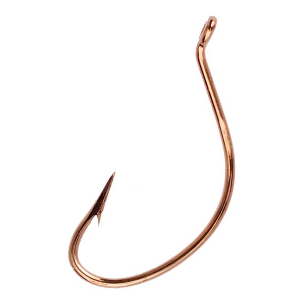 Eagle Claw Lazer Kahle Up Eye Offset Hook Bronze Size 3/0 (Per 8)