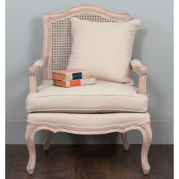 Shop Everett Transitional OffWhite Wooden Chair Free Shipping Today