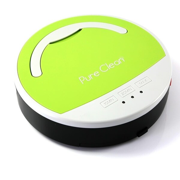 Pyle PUCRC15 Smart Robot Vacuum Cleaner Automatic Multi-Surface Floor Clean