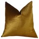 preview thumbnail 2 of 0, Plutus Lumiere Bronze Handmade Throw Pillow
