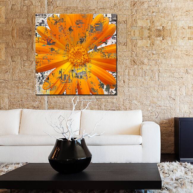 Ready2HangArt 'Painted Petals LXXVIII' Floral Canvas Wall Art