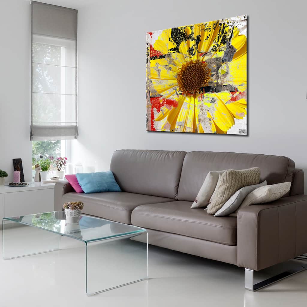 Ready2HangArt 'Painted Petals LXXIX' Floral Canvas Wall Art