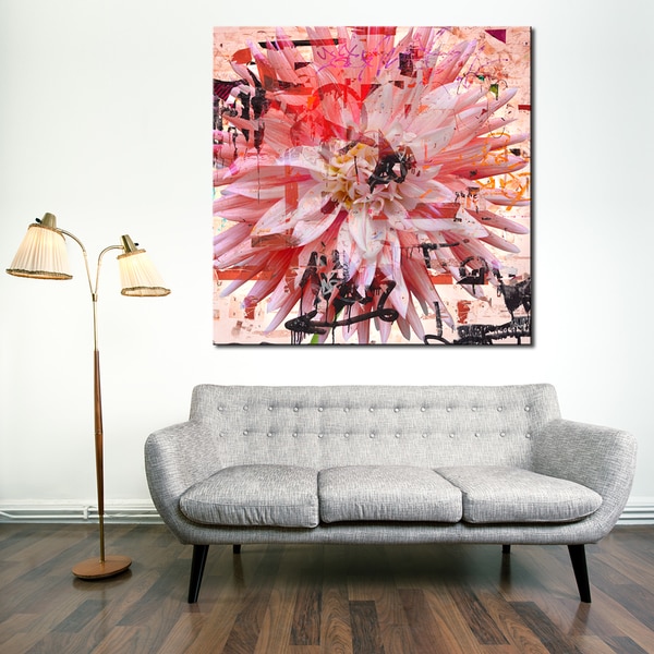 Ready2HangArt 'Painted Petals LXXVII' Floral Canvas Wall Art ...