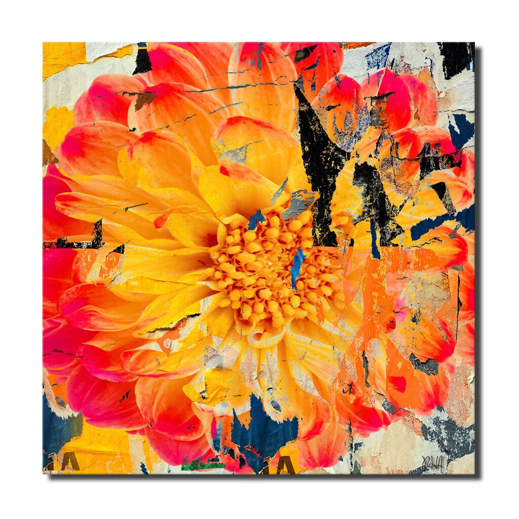 Ready2HangArt 'Painted Petals LXXXIV' Canvas Art