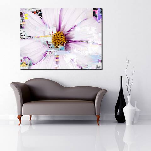 Ready2HangArt 'Painted Petals LXXXII' Floral Canvas Wall Art
