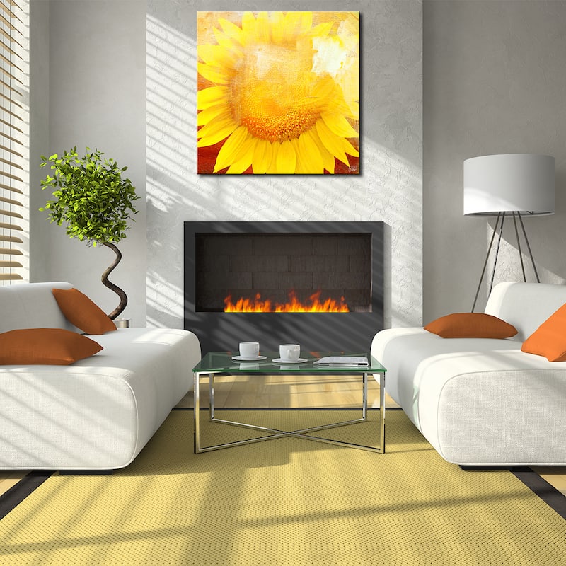 Ready2HangArt 'Painted Petals XCVIII' Floral Canvas Wall Art