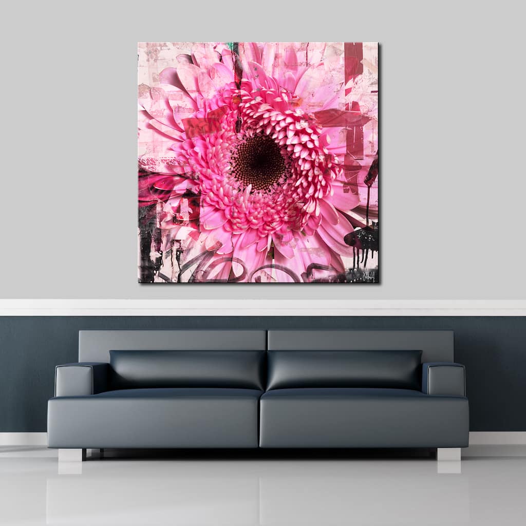 Ready2HangArt 'Painted Petals CII' Floral Canvas Wall Art