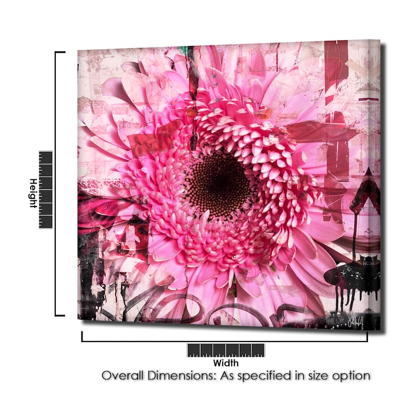 Ready2HangArt 'Painted Petals CII' Floral Canvas Wall Art