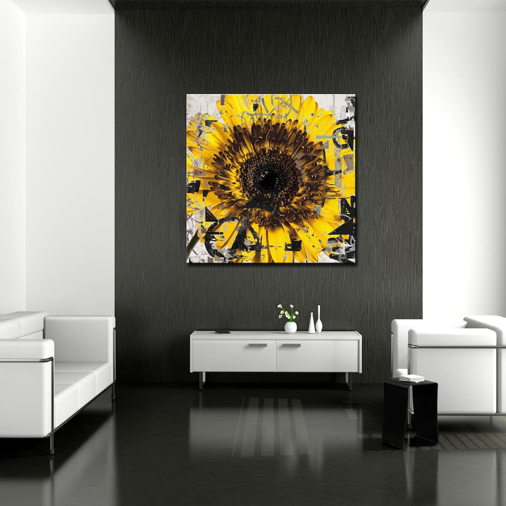 Ready2HangArt 'Painted Petals CIII' Floral Canvas Wall Art
