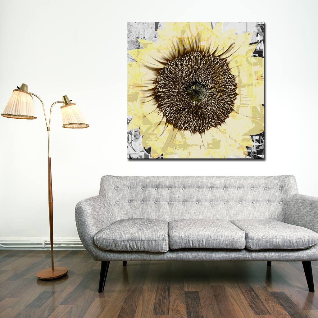 Ready2HangArt 'Painted Petals CIV' Floral Canvas Wall Art