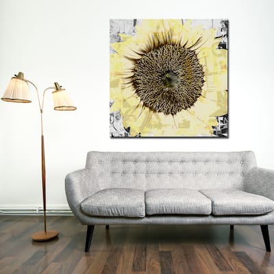Ready2HangArt 'Painted Petals CIV' Floral Canvas Wall Art