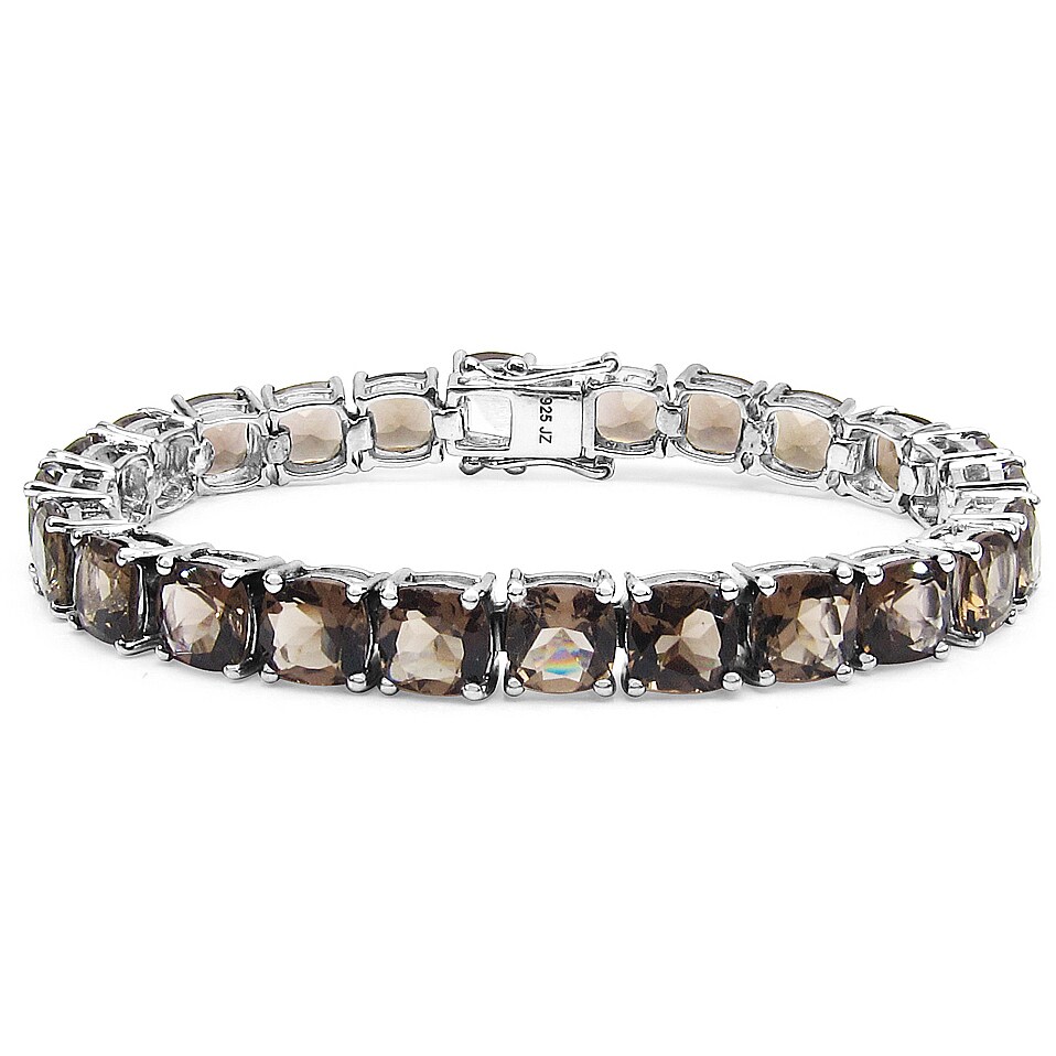 smoky topaz bracelet