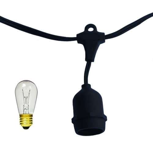 15-light Metro Light with Clear Bulbs