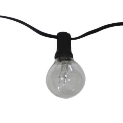 25-foot Party Light Strings with Clear Bulbs