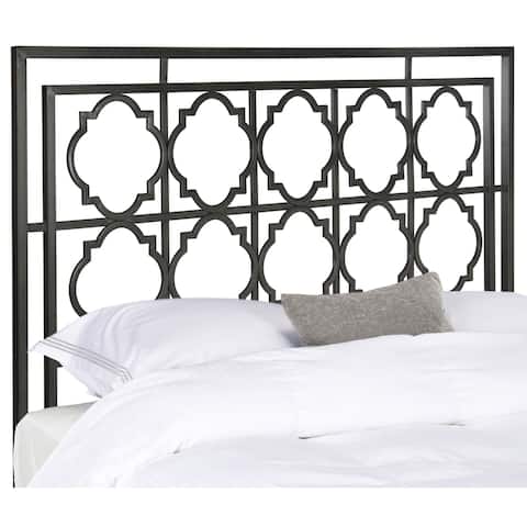 SAFAVIEH Silva Antique Iron Metal Geometric Headboard (King)