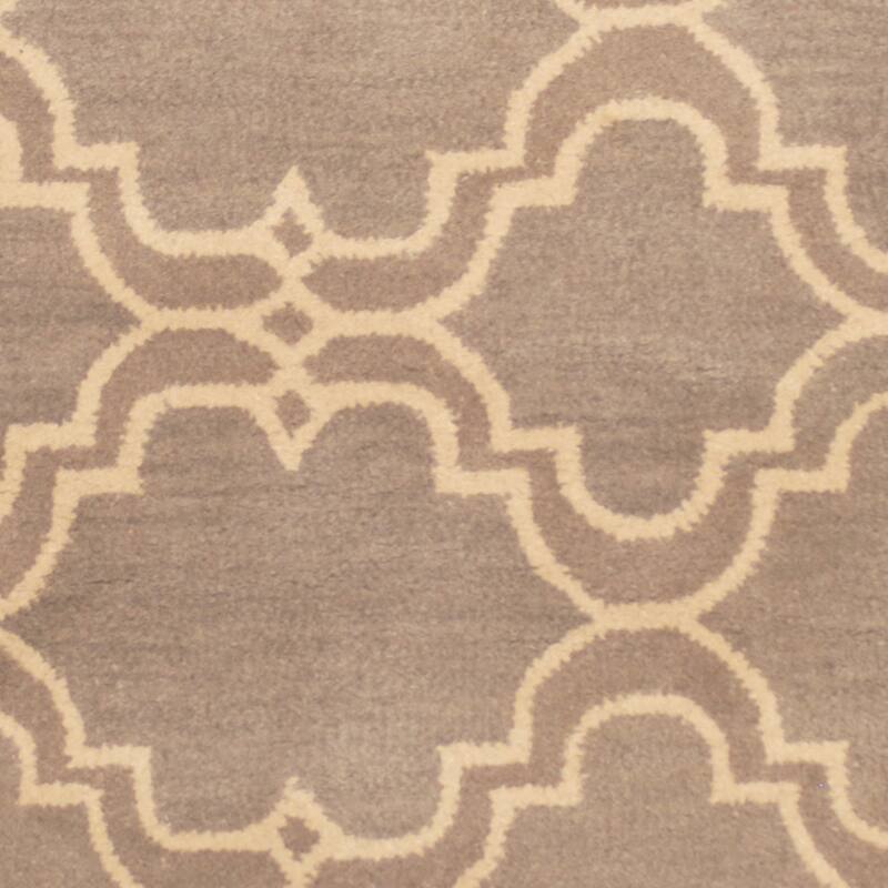 Handmade Tibetan Wool Runner (India) - 2' x 6'