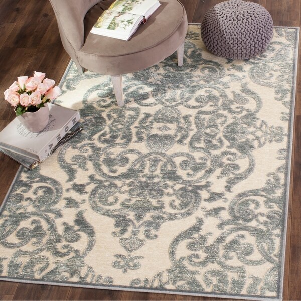 Safavieh Paradise Grey/ Multi Viscose Rug - 7'6 x 10'6