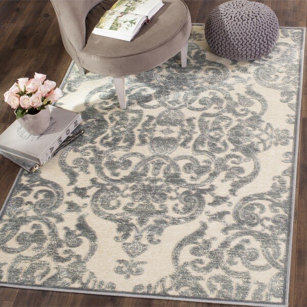 Safavieh Paradise Grey/ Multi Viscose Rug - 7'6 x 10'6