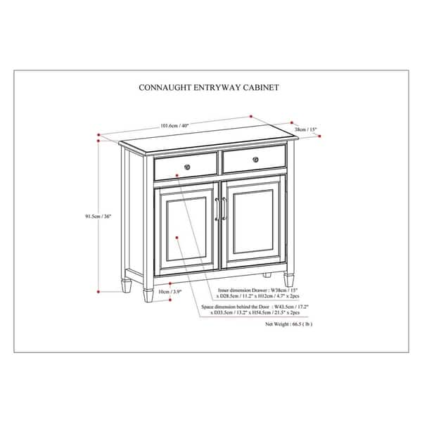 Shop Wyndenhall Hampshire Solid Wood 40 Inch Wide Transitional