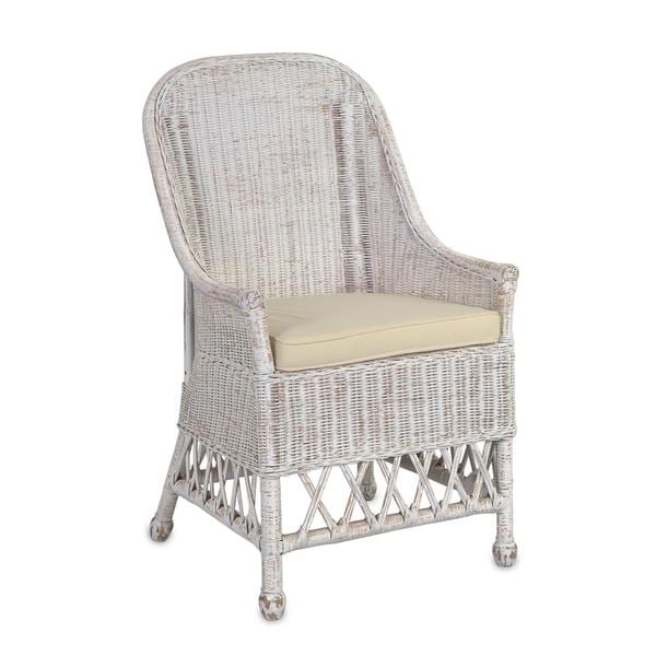 Ruston Casual White Textured Chair   17558503   Shopping