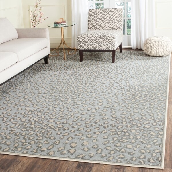 Safavieh Paradise Cream/ Spruce Viscose Rug - 8' x 11'2