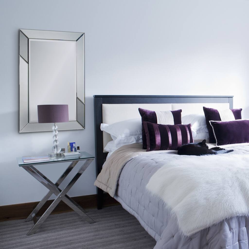 Ren Wil Bevelled Shunpei Framed Wall Mirror