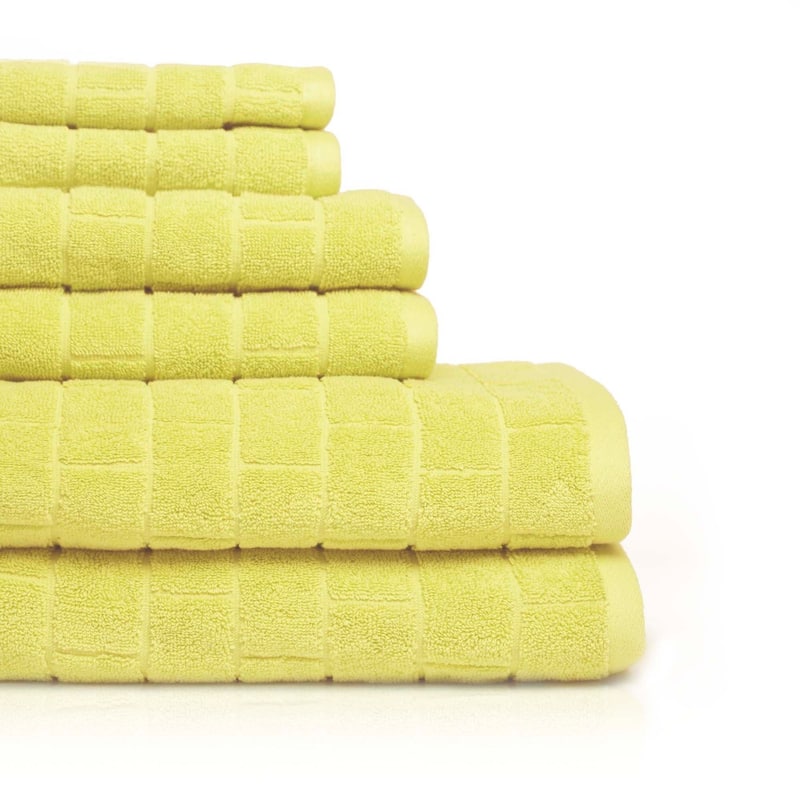 Cobblestone - 6 Piece Towel Set - snapdragon